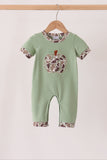 Camo Pumpkin Applique Romper