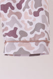Camouflage bamboo pajama set