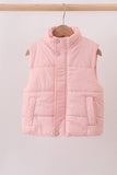 Pink mom&me puffer vest