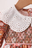 Floral Smocked Lace Bubble