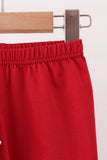 Red Alabama Roll Tide Embroidery Pants Set