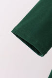 Forest nativity ruffle dress