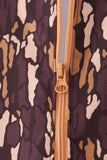 Brown Camouflage Raincoat