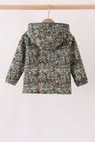 Forest Camouflage Raincoat