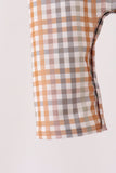 Sage Turkey Embroidery Plaid 2pc set