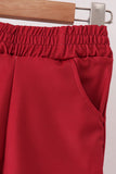 Maroon Arkansas active dress set