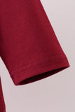 Premium Maroon Georgia bulldog applique top