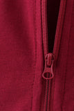Premium Maroon Mississippi bulldog embroidery vest