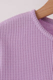 Lavender scalloped pants set