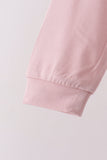 Pink bamboo pajama set – view 4