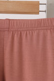 Dusty rose bamboo pajama set – view 4