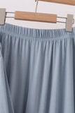 Blue bamboo mom pajama set – view 4