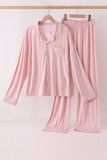 Pink bamboo mom pajama set – wholesale for boutiques | Honeydew USA