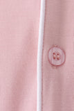 Pink bamboo mom pajama set – view 4