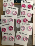 Breast Cancer Awareness Pink Earrings!!