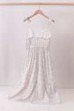 Floral print women dress