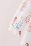 Pink all day adventure ruffle bloomer set