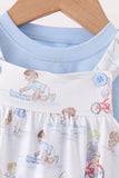 Blue all day adventure 2pc bubble set