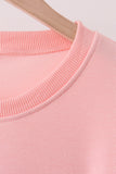 Pink Holly Jolly French Knot Mom&me Top