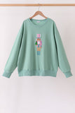 Sage Nutcracker Sequin Mom&me Top