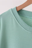 Sage Nutcracker Sequin Mom&me Top