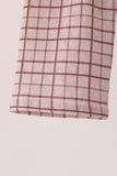 Brown Howdy Y'ALL boots embroidery plaid pants set