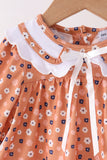 Fall floral print bloomer set