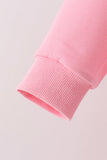 Pink Santa Sequin Top