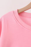 Pink Santa Baby French Knot Mom&me Top
