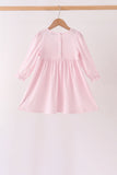 Pink Nutcracker Smocked Ruffle Dress