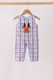 Blue plaid deer reversible jonjon