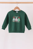Forest christmas tree sweatshirt