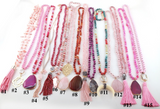 Pink Statement Piece Necklaces