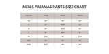 Blue christmas character print dad pajamas pants