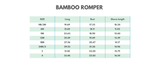 Bow pumpkin bamboo romper