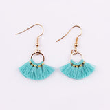 Mini Summer Bright Tassel Earrings