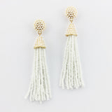 Beaded Tassel Hanging Spring Earrings