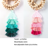 Beaded Tassel Spring Long Necklaces