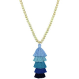 Beaded Tassel Spring Long Necklaces